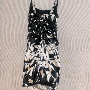 Black and white dress